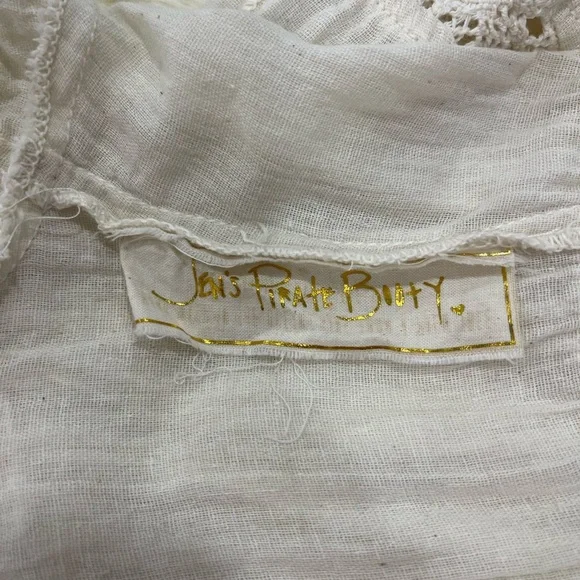 Jen's Pirate Booty Cream Kids Dress - Picture 6 of 13